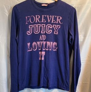 Juicy Couture XL Long Sleeve Vintage Tee